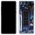 Samsung Note 8 Galaxy N950F originální LCD displej + dotyk + přední kryt / rám Blue / modrý (Service Pack) - GH97-21065B