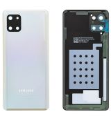 Samsung Note 10 Lite Galaxy N770F originální zadní kryt baterie Aura Glow Silver / stříbrný (Service Pack) - GH82-21972B