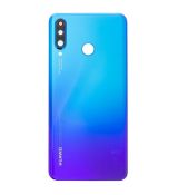 Huawei P30 Lite originální zadní kryt baterie Peacock Blue / modrý (Service Pack) - 02352RPY / without fingerprint flex