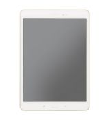 Samsung TAB A 9.7 Galaxy T550 originální LCD displej + dotyk + přední kryt / rám White / bílý (Service Pack) - GH97-17400C