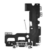 iPhone 7 originální flex kabel + dobíjecí konektor Black / černý (Service Pack)