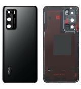 Huawei P40 originální zadní kryt baterie Black / černý (Service Pack) - 02353MBJ