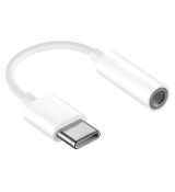 CM20 Huawei adapter Type-C - audio Jack 3.5 mm White / bílý