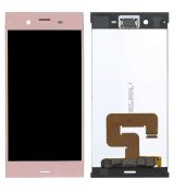 Sony Xperia XZ1, XZ1 Dual / G8341, G8342 originální LCD displej + dotyk Pink / růžový (Service Pack) - 1309-6836