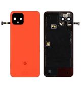 Google Pixel 4 originální zadní kryt baterie Orange / oranžový (Service Pack) - 20GF20W0010