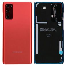 Samsung S20 FE 5G Galaxy G781F originální zadní kryt baterie / rám Cloud Red / červený (Service Pack) - GH82-24223E