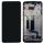 Xiaomi Mi 10 Lite 5G originální LCD displej + dotyk + přední kryt / rám Black / černý (Service Pack) - 56000400J900