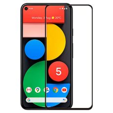 Tvrzené sklo 5D pro Google Pixel 5 Black / černé