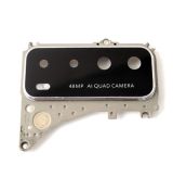 Huawei P Smart 2021 originální sklíčko kamery + rámeček Gold / zlatý (Bulk)