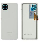 Samsung A12 Galaxy A125F originální zadní kryt baterie White / bílý (Service Pack) - GH82-24487B