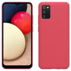 Nillkin Super Frosted ochranný zadní kryt Bright Red / červený pro Samsung Galaxy A02s / A025F