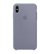 MTFH2ZM/A Apple ochranný silikonový kryt Lavender Gray / fialový pro iPhone XS Max