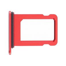 iPhone 12, 12 mini SIM tray - držák Red / červený (Bulk)