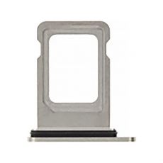 iPhone 12 Pro, 12 Pro Max SIM tray - držák Silver / stříbrný (Bulk)
