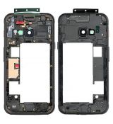 Samsung Xcover 4S, Galaxy G398F originální střední kryt / rám (Service Pack) - GH98-44218A