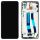 Xiaomi Mi 11 Lite originální LCD displej + dotyk + přední kryt / rám Silver / stříbrný (Service Pack)