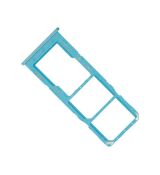 Samsung M12 Galaxy M127F originální držák SIM / SD karty Green / zelený (Service Pack) - GH98-46321B