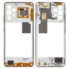 Samsung A32 4G Galaxy A325F originální střední kryt / rám White / bílý (Service Pack) -  GH98-46652B