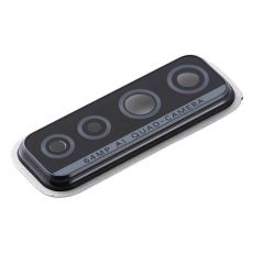 Huawei P40 Lite 5G originální rámeček kamery + sklíčko Black / černé (Bulk)