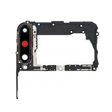 Huawei P40 Lite E originální rámeček kamery s anténou + sklíčko Black / černé (Bulk) - 51661PVP, 51661RLH