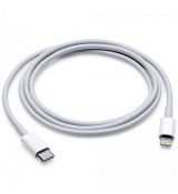 Apple MK0X2ZM/A / A1703 originální datový kabel Lightning / Type-C White / bílý (Service Pack)