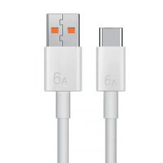 Huawei 6A originální datový kabel USB-A to USB Type-C White / bílý (Bulk)