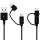 EP-DG950 Samsung 2v1 datový kabel Black / černý (Service Pack) - EP-DG950DBE