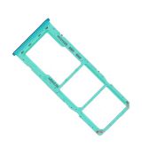 Samsung M21 Galaxy M215F SIM/SD držák Green / zelený (Service Pack) - GH98-44842J