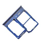 Samsung A20e Galaxy A202F SIM/SD držák Blue / modrý (Service Pack) - GH98-44377C