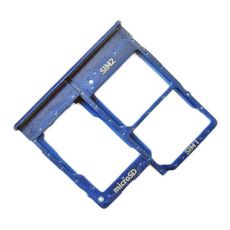 Samsung A20e Galaxy A202F SIM/SD držák Blue / modrý (Service Pack) - GH98-44377C