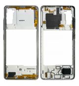 Samsung A41 Galaxy A415F originální střední kryt / rám White / bílý (Service Pack) - GH98-45511C