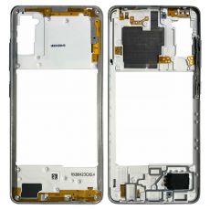 Samsung A41 Galaxy A415F originální střední kryt / rám White / bílý (Service Pack) -  GH98-45511C