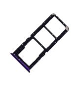 Realme 5, 5 Pro originální SIM / SD držák Violet / fialový (Bulk)