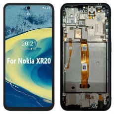 Nokia XR20 originální LCD displej + dotyk + přední kryt / rám (Bulk)