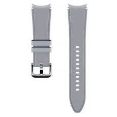 Samsung Watch 4 / Classic originální řemínek / sportovní pásek Silver / Gray / stříbrný / šedý velikost M / L (Bulk)
