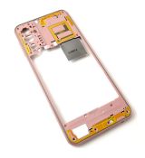 Samsung M23 5G Galaxy M236B originální střední kryt / rám Orange Copper (Service Pack) -  GH98-47400B