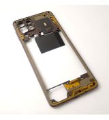 Samsung M53 5G Galaxy M536B originální střední kryt / rám Brown / hnědý (Service Pack) - GH98-47481B
