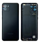 Samsung A03 Galaxy A035G originální zadní kryt baterie Black / černý (Service Pack) - GH81-21661A