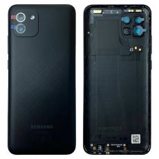 Samsung A03 Galaxy A035G originální zadní kryt baterie Black / černý (Service Pack) - GH81-21661A