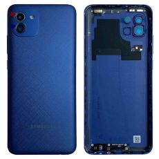 Samsung A03 Galaxy A035G originální zadní kryt baterie Blue / modrý (Service Pack) - GH81-21663A