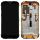 Doogee S96 Pro originální LCD displej + dotyk + přední kryt / rám Orange / oranžový (Bulk)