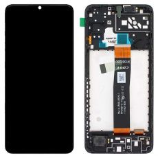 Samsung A04s Galaxy A047F originální LCD displej + dotyk + přední kryt / rám (Service Pack) - GH82-29805A