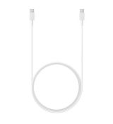 EP-DX310JWE Samsung datový kabel USB-C na USB-C 3A 1.8m White / bílý (Bulk)