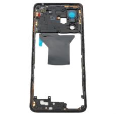 Xiaomi Redmi Note 12 Pro 5G originální střední kryt / rám Black / černý (Bulk) - 5600260M1600