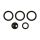 Samsung S24 Ultra Galaxy S928 originální sklíčko kamery SET (Service Pack) - GH64-09348A, GH64-09352A, GH64-09350A, GH64-09349A