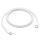 Apple originální A2795 60W USB-C opletený datový kabel White / bílý (Service Pack) - MQKJ3ZM/A