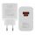 HW-200440E00 Huawei 88W USB-A, USB-C originální rychlá nabíječka White / bílá (Service Pack)