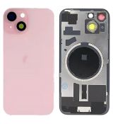 iPhone 15 zadní sklo / kryt s Magsafe Pink / růžový (Bulk)