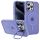 iPhone 16 magnetic TPU pouzdro s držákem kamery Light Purple / světle fialové