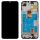 Honor X6b originální LCD displej + dotyk + přední kryt / rám Black / černý (Bulk)